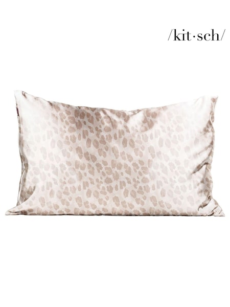 Kitsch Leopard Satin Pillowcase (K59191) | €19