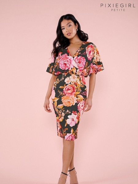 PixieGirl Petite Wrap Dress (K60292) | €12