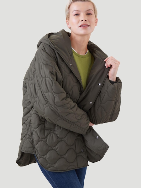 Kaldtvaer Green Narvik Onion Quilted Padded Jacket (K61223) | €52