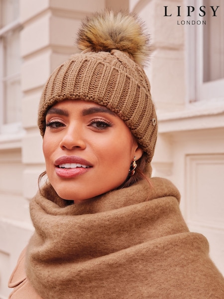 Lipsy Cosy Cable Bobble Hat (K61509) | € 7