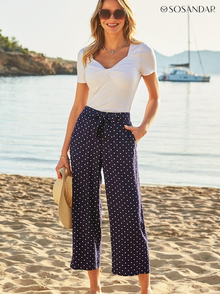 Sosandar Woven Culotte (K62428) | €31