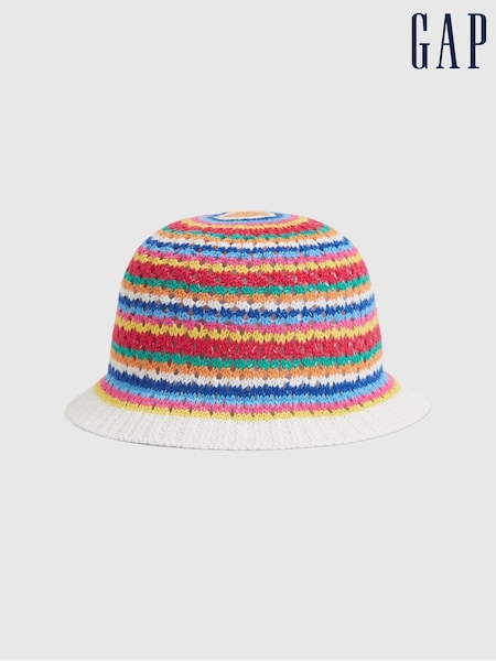 Gap Red Toddlers Crochet Bucket Hat (K63771) | €8