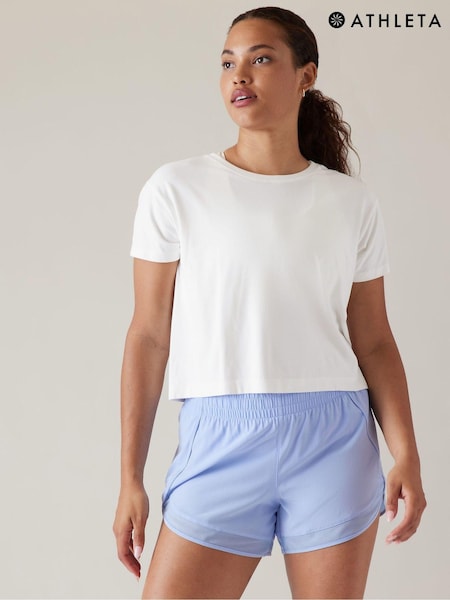 Athleta White Ether Seamless T-Shirt (K63995) | €13