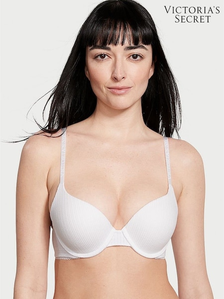Victoria's Secret White Strap Full Cup Push Up Bra (K67285) | €40