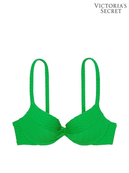 Victoria's Secret Green Fishnet Push Up Swim Bikini Top (K68505) | €22