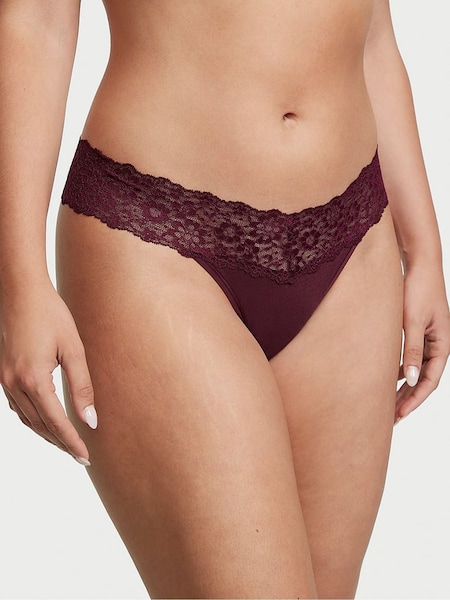 Victoria's Secret Kir Red Posey Knickers (K68794) | €10.50
