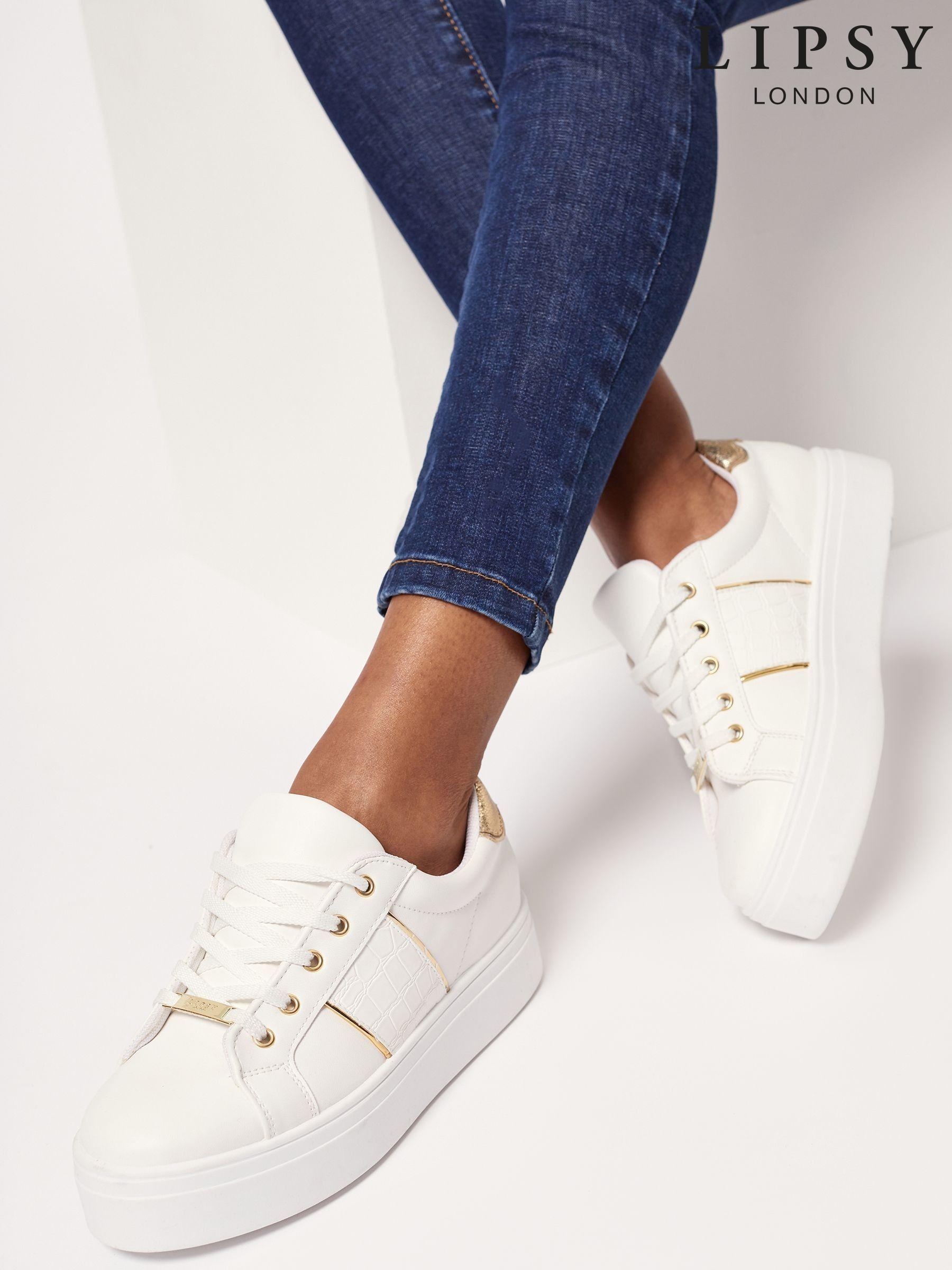 Clearance Trainers Lipsy White Casual Next Luxembourg