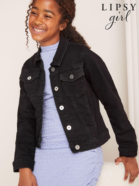 Lipsy Denim Western Jacket (From 3-16yrs) (K69928) | ‏64 د.إ.‏ - ‏ 86‏ د.إ.