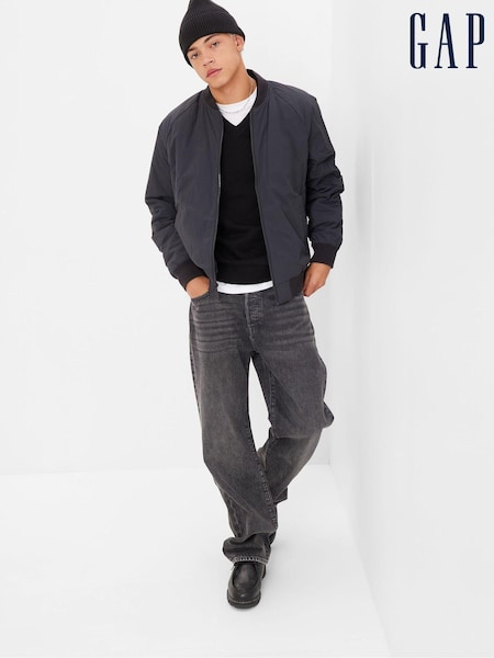 Gap Washed Black 90s Loose Jeans (K70005) | €66