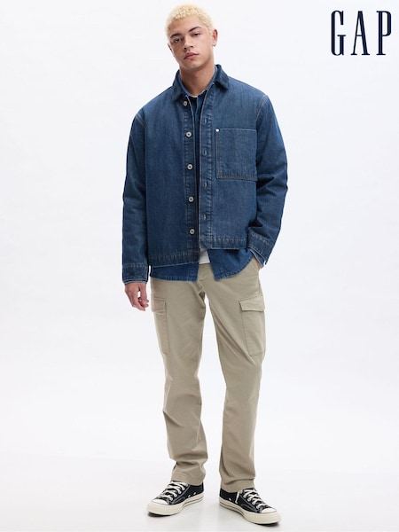 Gap Neutral Cargo Slim Fit Trousers (K70492) | €0