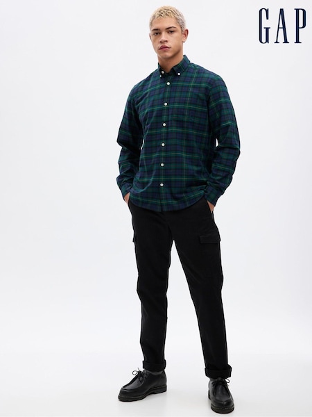 Gap Green Classic Oxford Shirt in Standard Fit (K70510) | €23