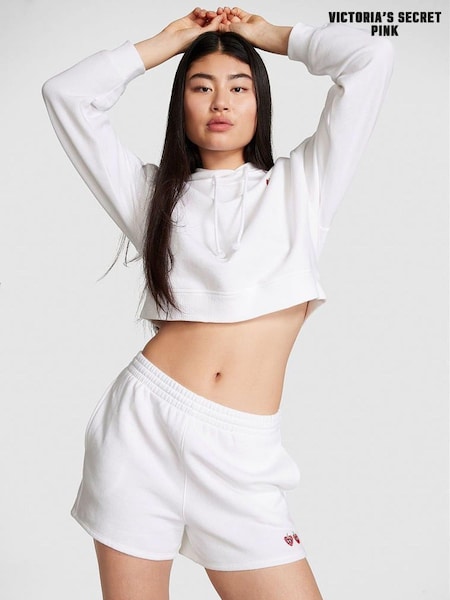 Victoria's Secret PINK Optic White Fleece Short (K71837) | €13.50