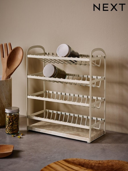 Cream Alina Spice Rack (K72069) | €25