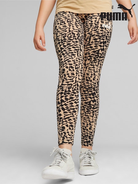Кремовый - Puma ESS+ ANIMAL Youth Leggings (K72324) | €34