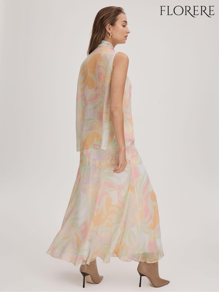 Florere Printed Midi Skirt (K72502) | 633 QAR