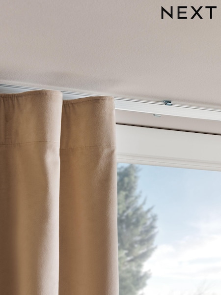 Brushed Silver Track Curtain Pole (K73118) | €13 - €26