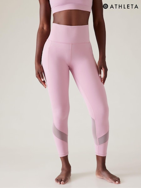 Athleta Pink Salutation Stash 7/8 Leggings (K73229) | €26
