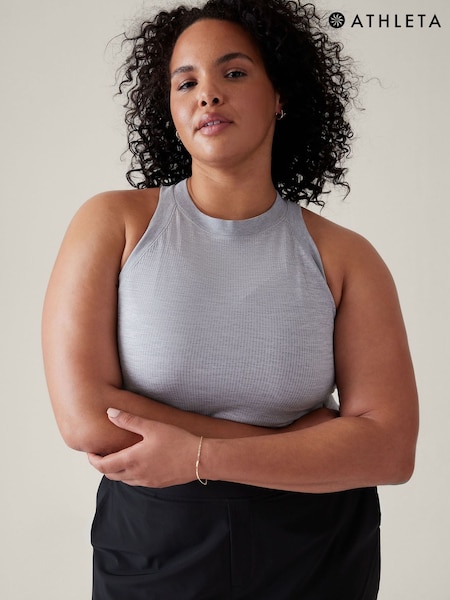 Athleta Grey Renew Seamless Racerback Tank Top (K73277) | €18.50