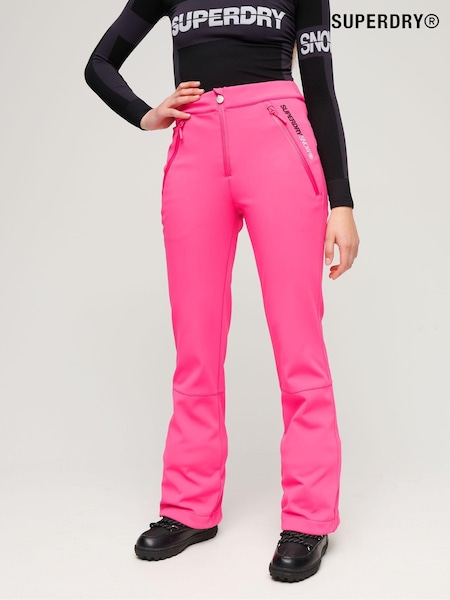Superdry Pink Ski Softshell Slim Trousers (K73347) | €95