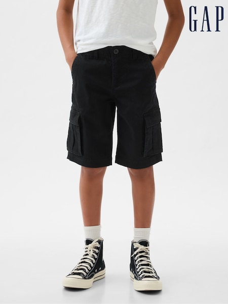 Gap Black Cargo Shorts (5-13yrs) (K73649) | €19.50