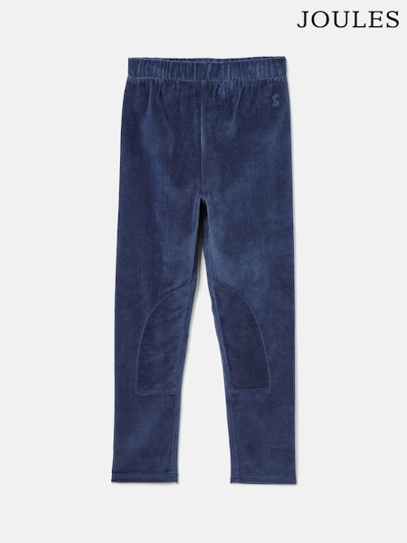 Joules Girls' Giddy Up Navy Blue Stretch Cord Legging (K73659) | R$ 140 - R$ 160