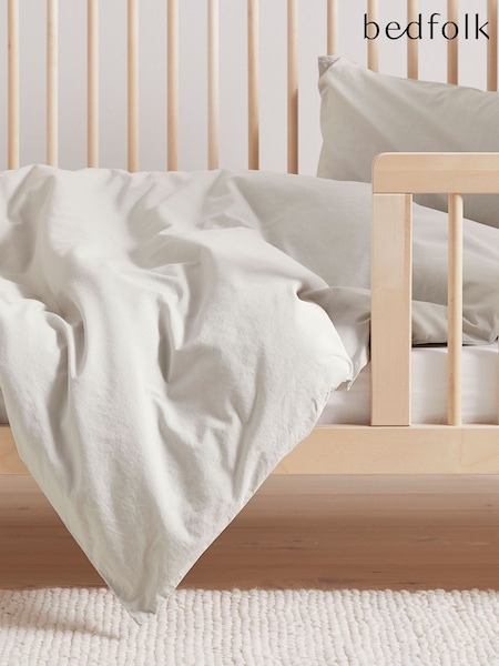 Bedfolk Natural 100% Cotton Toddler Duvet Cover (K73887) | €86