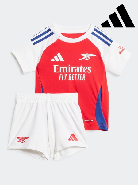 adidas Red/White Arsenal 24/25 Baby Kids Home Kit (K74252) | €26