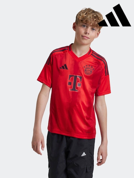 adidas Red Kids FC Bayern 24/25 Home Jersey T-Shirt (K74291) | R$ 545