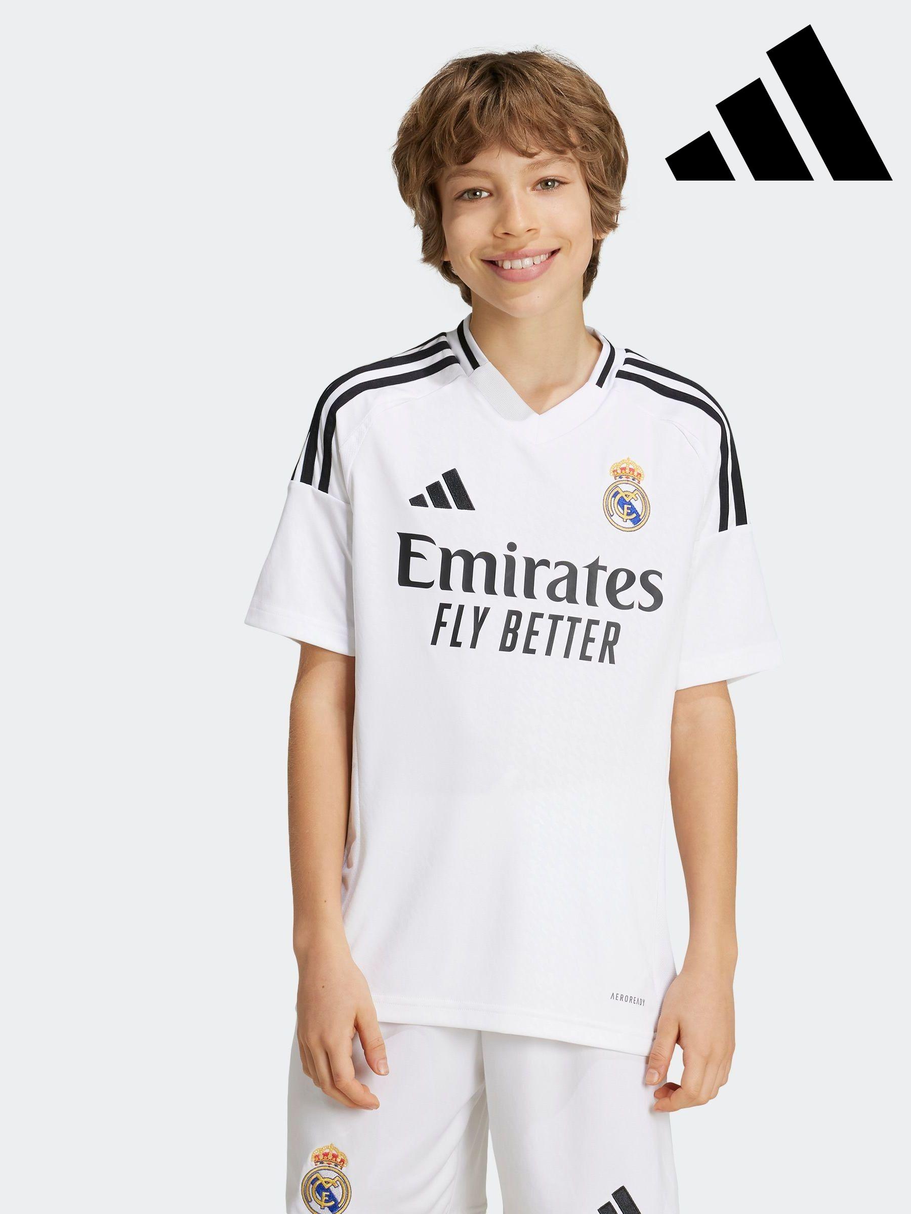 Real madrid white shirt discount
