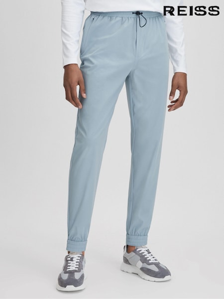 Sininen Hopea - Reiss Dax Castore Water Repellent Track Joggers (K74332) | €186