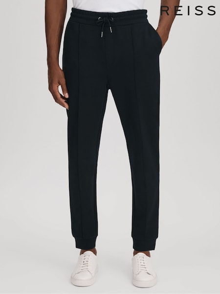 Marineblau - Reiss Isaac Jogginghose aus Interlock-Jersey (K74435) | 165 €