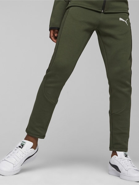 Zielony - Puma Evostripe Youth Sweat Joggers (K75075) | 285 zł
