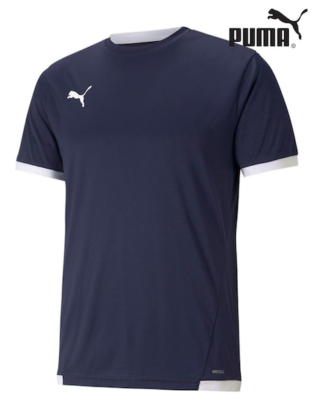 כחול  - חולצת ג'רזי כדורגל לגברים של Puma (K75136) | ‏101‏₪