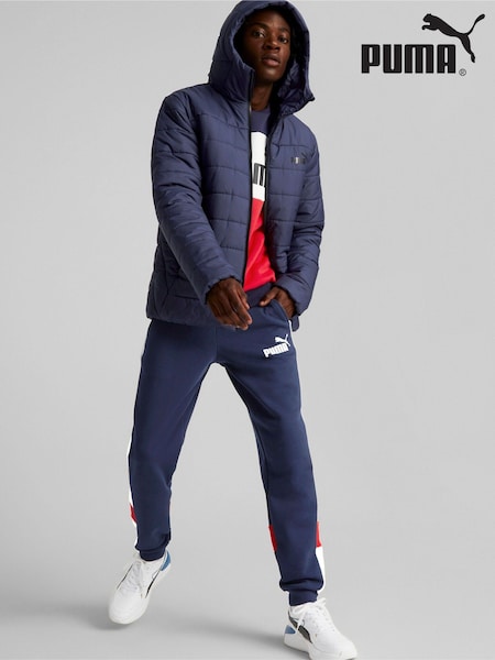 Puma Blue Essential Coat Jacket (K75155) | €46
