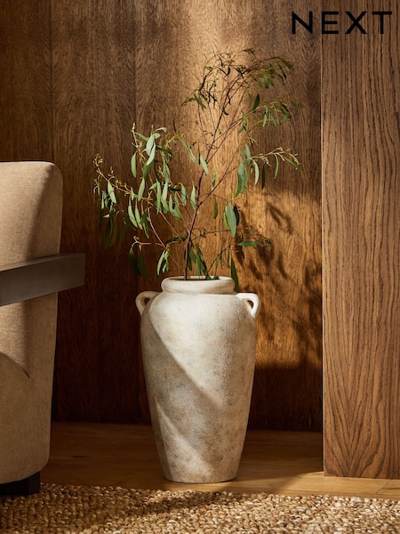 Natural Country Ceramic Lydford Extra Large Textured Flower Vase (K75201) | kr1 105