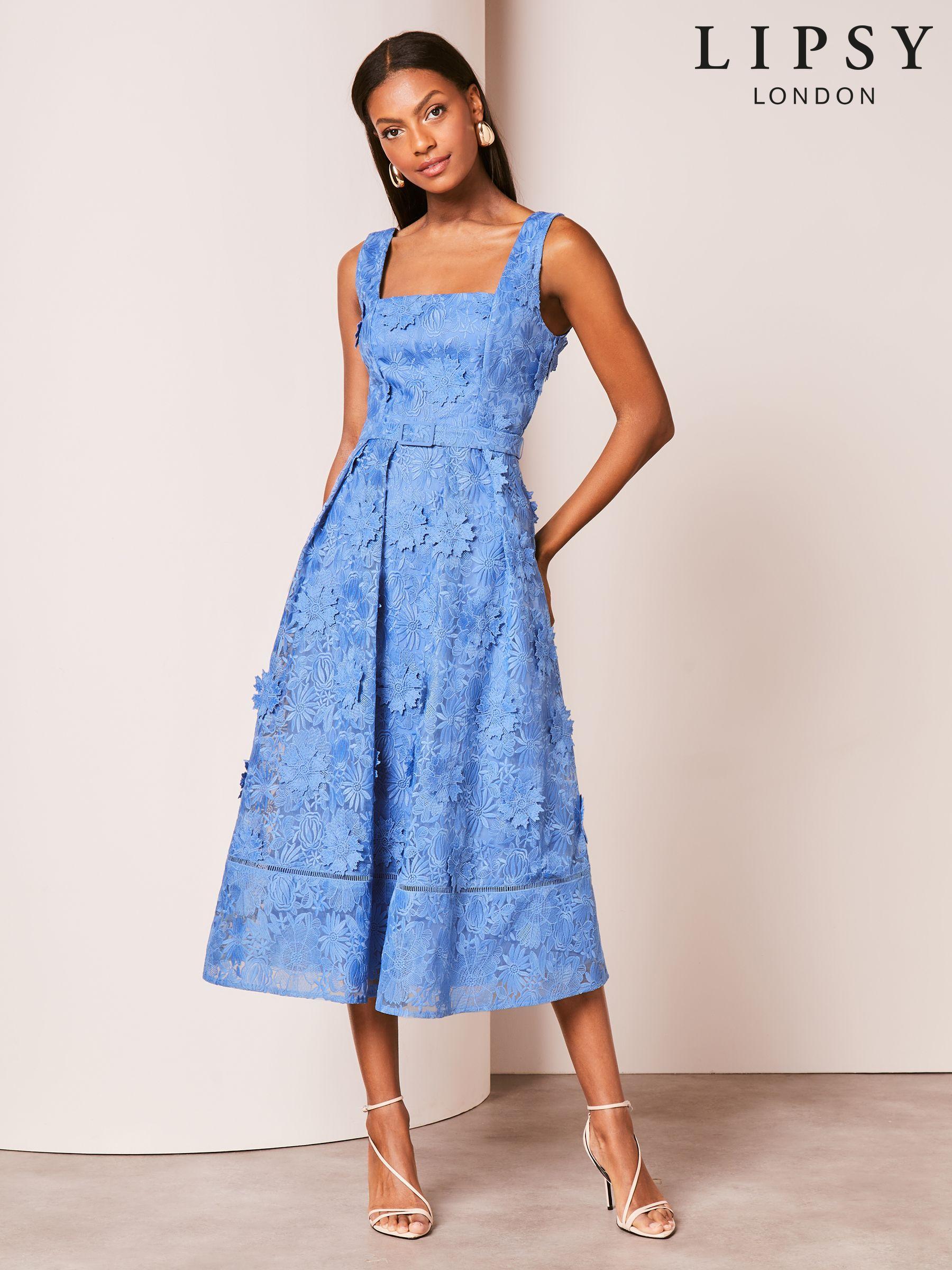 Navy wedding guest dress best sale