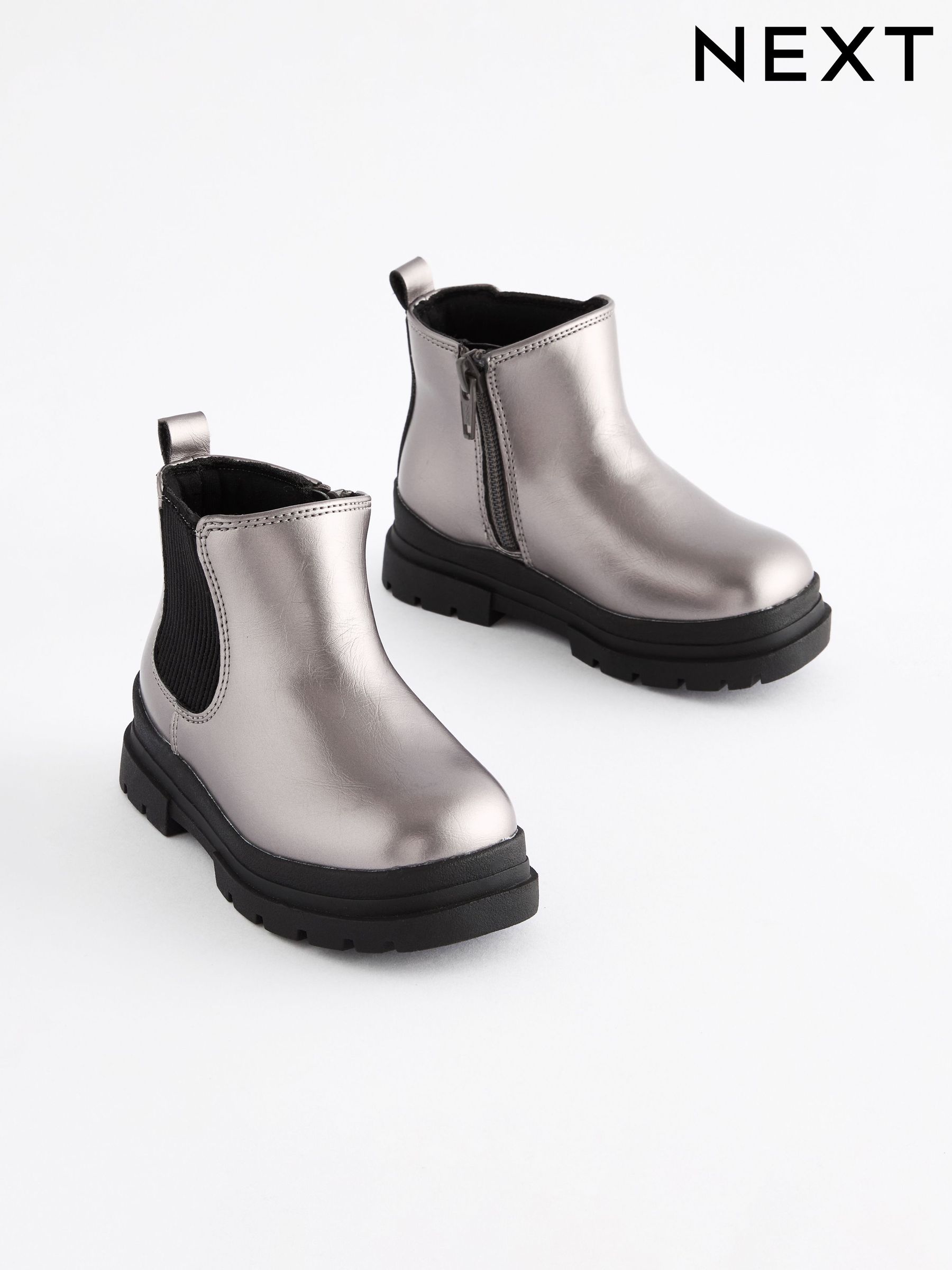 Sale Metallic Standard Fit F Casual Boots Next Luxembourg