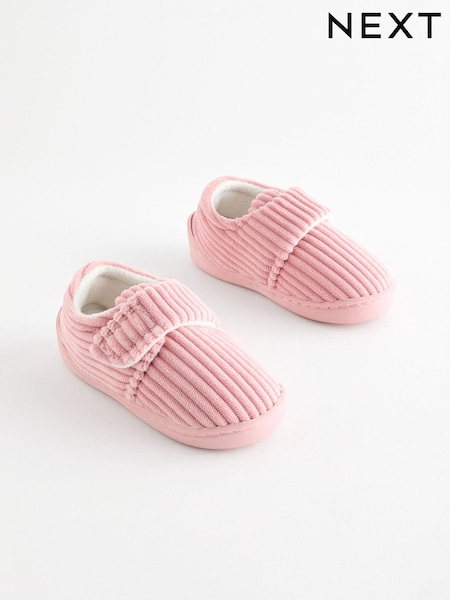 Pink Cord Corduroy Cupsole Slippers (K75638) | EGP600 - EGP720