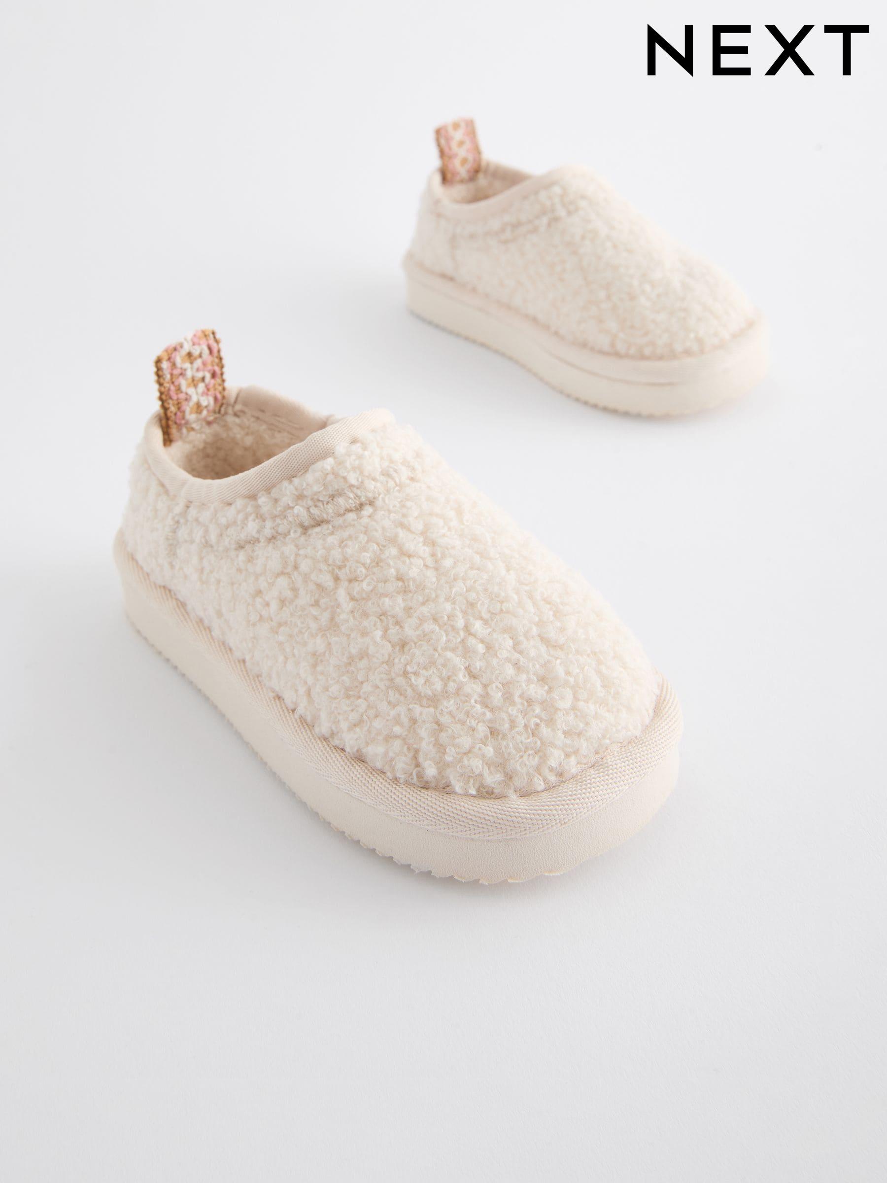 Next girls slippers shop