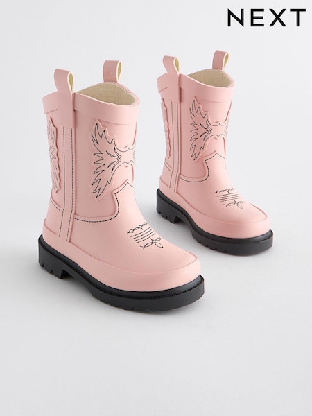 Pink Western Wellies (K75708) | $58 - $65