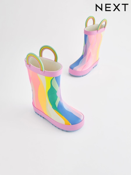 Rainbow Handle Wellies (K75720) | €20 - €22