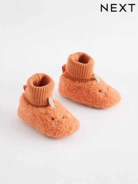 Оранжевый - Halloween Baby Bootie Shoes (0-18mths) (K75768) | €9