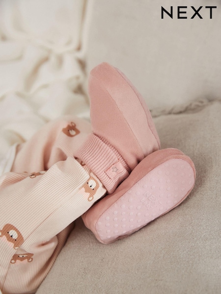 Lyserød - Bootie Baby Shoes (0-18mths) (K75773) | DKK70