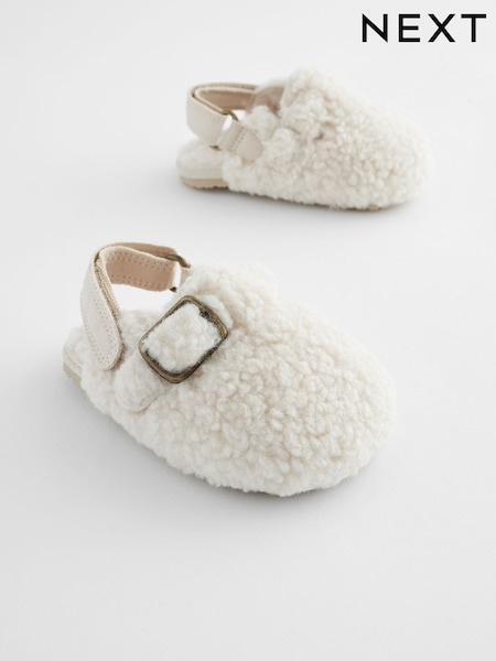פרוותי בצבע טבעי - Baby Clog Shoes (0-18mths) (K75775) | ‏46‏₪