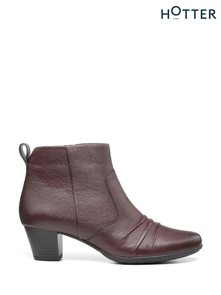 Rojo - Hotter Aubrey Zip Fastening Regular Fit Boots (K75860) | 140 €