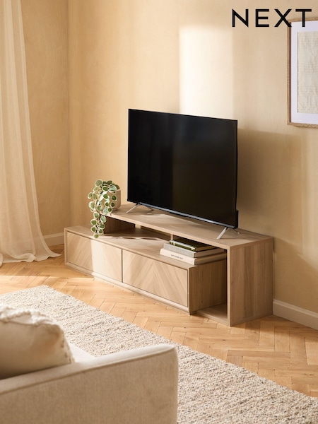 Light Natural Hayford Oak Effect TV Unit (K75871) | €365