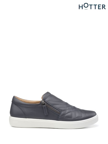 modra - Hotter Poppy Slip-On Zip Shoes (K75987) | € 104