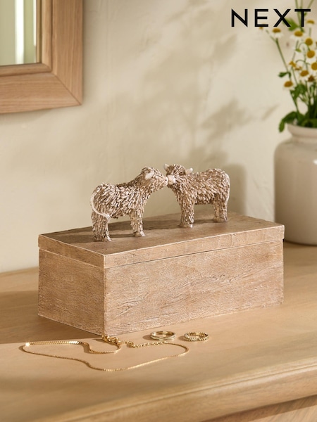 Hamish The Highland Cow Jewellery and Storage Box (K76004) | €33
