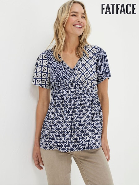 FatFace Frankie Patchwork Geo Blouses (K76020) | €15
