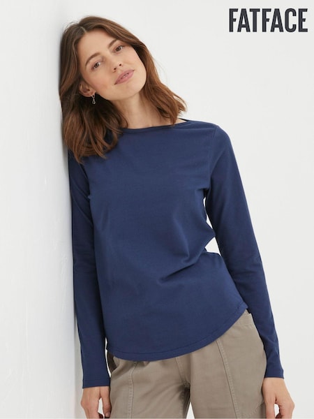FatFace Bree Blue T-Shirt (K76050) | €39